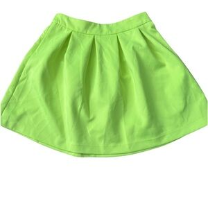Tobi Rave Neon Green Women's Skirt, M